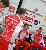 Jempy Drucker au départ de la première étape du Tour de l’Avenir 2008